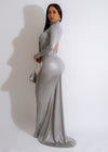 Fabulous Maxi Dress Silver